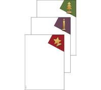 sigel DP410 sigel Kit de papier à motifs de Noël "Cut-out style", A4