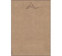 SIGEL DP412 Christmas writing paper "Christmas tree", craft paper, 100 gsm, A4,