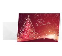 SIGEL DS019 25 Cartes de noël ou cartes de vœux fournies avec leur enveloppe, mo