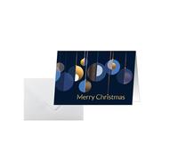 SIGEL DS088 Cartes de Noël "Graphic Christmas balls", A6 horizontal, 25 cartes y compris enveloppes, facile à imprimer