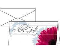 sigel DS209 Glückwunschkarte "Alles Gute", DIN lang