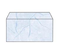 SIGEL DU186 Enveloppes, Granit bleu, DIN long (110x220 mm), 90 g/m², 50 enveloppes