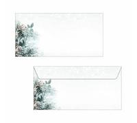 Sigel Enveloppe Eucalyptus Magic – Lot de 50 gommées Format DL