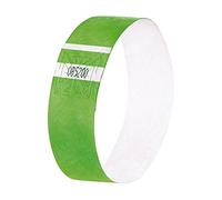 Sigel Bracelets d'identification EB212 120 personnalisables 25,5×2,5 cm Vert fluo