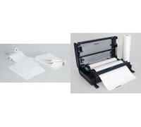 sigel Endlosfalz-Thermopapier "Premium", blanko, A4, 76 g/qm topcoated, mit Steuermarke, Querperforation, 76 g /qm, - 1 Stück (TP111)