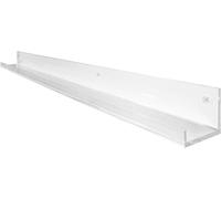 Sigel Étagère flottante GA110 transparent 100 cm x 5 cm x 8 cm