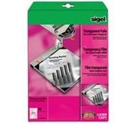 Sigel LF420 LF420 Transparent pour rétroprojecteur A4 imprimante laser, photocopieuse transparent 50 pc(s)