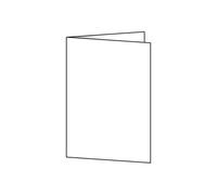 Sigel Folding DP671 - Blanc brillant - A6 (105 x 148 mm) - 185 g/m² - 50 carte(s) carte à 2 plis