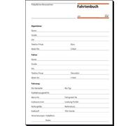 Sigel Formularbuch "Fahrtenbuch Pkw", A5, 32 Blatt