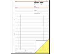 Sigel Formularbuch "Lieferschein Mit Empfangsschein", A4, Sd
