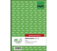 Sigel Formularbuch "Lieferschein Mit Empfangsschein", A5, Sd