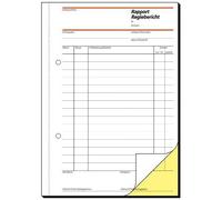 Sigel Formularbuch "Rapport/Regiebericht", A5, Sd