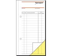 Sigel Formularbuch "Rapport/Tagesrapport", 105 X 200 Mm, Sd