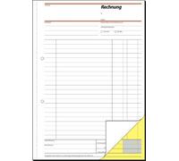 Sigel Formularbuch "Rechnung", A4, 2 X 40 Blatt, Sd