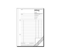 sigel Formularbuch "Rechnung", A6, 2 x 40 Blatt, SD
