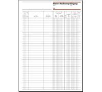 Sigel Formularbuch "Rechnungs-/Waren-Eingang", A4, 50 Blatt