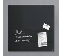 SIGEL GL110 Tableau magnétique en verre Artverum - noir, 48 x 48 cm