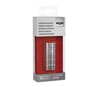 SI-GL701 Aimant Pour Panneau De Verre Rond 10mm Forte 10 Pièces