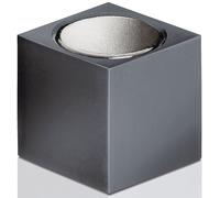 Sigel® GL724 Aimant SuperDym C5 design Cube - Strong, gris/cuivre/or, 11x11x11mm, 3 pièces