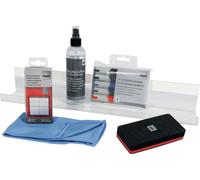 SIGEL GL730 Set d'accessoires pour tableaux magnétiques en verre : aimants, marqueurs, plumier et produit de nettoyage