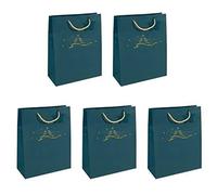 SIGEL GT034 SAC CADEAU GRAND, BLEU PÉTROLE, 26 X 33 CM GT034-5