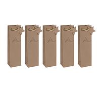 SIGEL GT039 5 SIGEL Flaschenbeutel Christmas tree Motiv 10,0 x 35,0 cm
