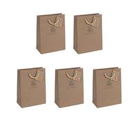 Sigel Sac cadeau GT041 petit – brun 17 x 23 cm