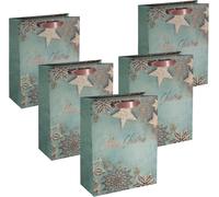 Sigel Gt113 Sac Cadeau Grand, Bleu, Kupfer 26 X 33 Cm