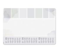 Sigel H6312 Sous-main planning hebdomadaire 2026, 2027, 2028 quadrillé blanc,