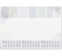 Sigel Sous-main papier H6312 A2 – semainier, calendriers 3 ans, coins arrondis, pastel, 30 f.
