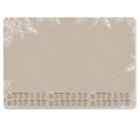 SIGEL H6316 Sous-main en papier, calendriers sur 3 ans et semainier, design natural eucalyptus, A2 (59.5 x 41 cm), brun/blanc/noir, 30 feuilles