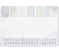 Sigel H7312 Sous-main planning hebdomadaire, calendrier 3 ans 2027, 2028, 2029 quadrillé coins arrondis (l x H) 59.5 cm x 41 cm 30 feuille(s) 1 pc(s) H7312