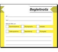 SIGEL HF142 Note d'accompagnement, formulaire adhésif, 100x75 mm, 50 feuilles