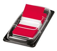SIGEL HN491 Index repositionnables / Z-marker, film, Color-Tip, rouge, 43x25 mm, 50 bandes