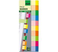 SIGEL HN682 Index repositionnables, papier, multicolore, différentes couleurs, 50x15 mm, 500 bandes