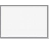 Sigel Sous-main Squared HO260 blanc, gris 595 x 410 mm