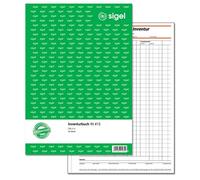 Sigel in415 livre Inventaire, A4, 50 feuilles