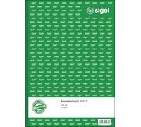 Sigel in415 livre Inventaire, A4, 50 feuilles