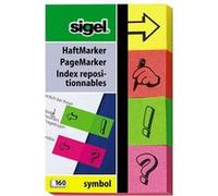 sigel - index repositionnables Symbole, 50 x 20 mm, 160f G