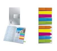 sigel - Index repositionnables transparents Flèche avec clip, 50x12mm, 125f G