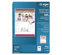 SIGEL Ip286 Papier Professionnel d'Imprimante Jet d'encre, Format A4 (21 X 29,7 cm), 100 Feuilles