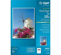 SIGEL IP664 Inkjet papier photo Top, brillant, 125 g/m², A4, 100 feuilles