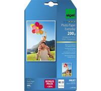 SIGEL IP719 Papier photo jet d'encre Everyday, brillant, 200 g/m², 10x15 cm, 72 feuilles