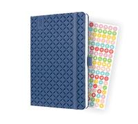 SIGEL J2101 Jolie Agenda semainier 2022-13,5 x 20,3 cm - hardcover - 174 pages - bleu