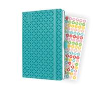 SIGEL J2103 Jolie Agenda semainier 2022-13,5 x 20,3 cm - hardcover - 174 pages - turquoise