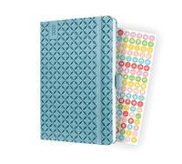 SIGEL J2113 Jolie Agenda semainier 2022-13,5 x 20,3 cm - hardcover - 174 pages - bleu