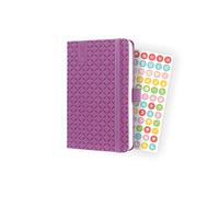 SIGEL J2114 Jolie Agenda semainier 2022, 9,5 x 15 cm, hardcover, 174 pages, violet
