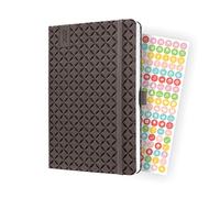 SIGEL J2123 Jolie Agenda semainier 2022-13,5 x 20,3 cm - hardcover - 174 pages - brun
