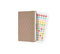 SIGEL J2200 Jolie Agenda semainier 2022-9,5 x 15 cm - hardcover - 174 pages - beige
