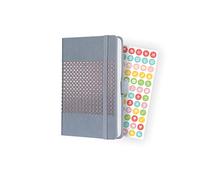 SIGEL J2208 Jolie Agenda semainier 2022, 9,5 x 15 cm, hardcover, 174 pages, gris